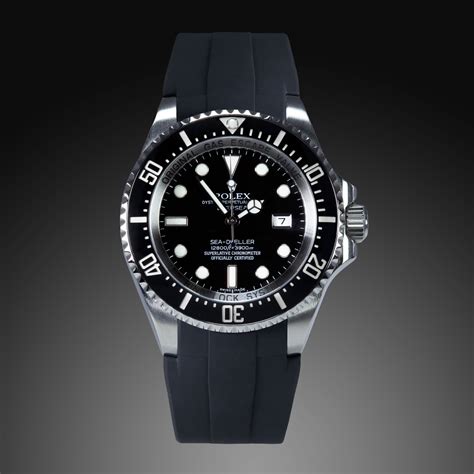 rolex seadweller deep sea rubber band|Rolex deep sea sea dweller straps.